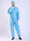 130g 2.5mm Grid Clean Room Antistatic ESD Coverall Hooded Onesies Clothing