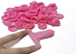 Pink Colored Cleanroom Finger Cots , Latex Free Finger Cots In Electronic Assembly